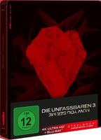 Blu-ray Die Unfassbaren3-Now you see me Steelbook4K+Blu-Ray