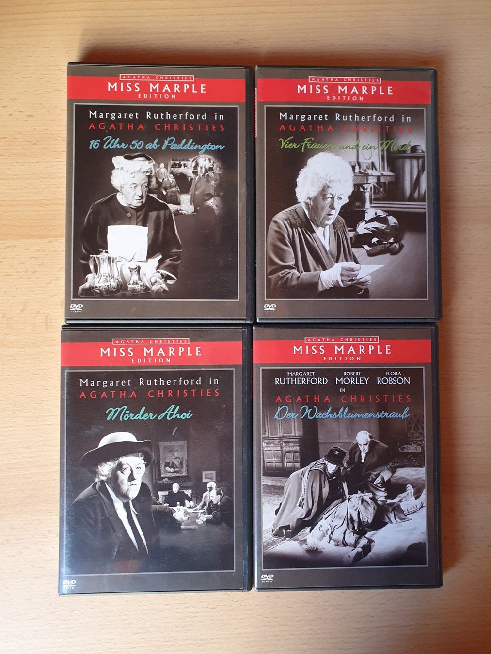 Tutti i DVDs: 4 DVD Miss Marple – Usato da St. Margarethen TG venduto da Schachmatt