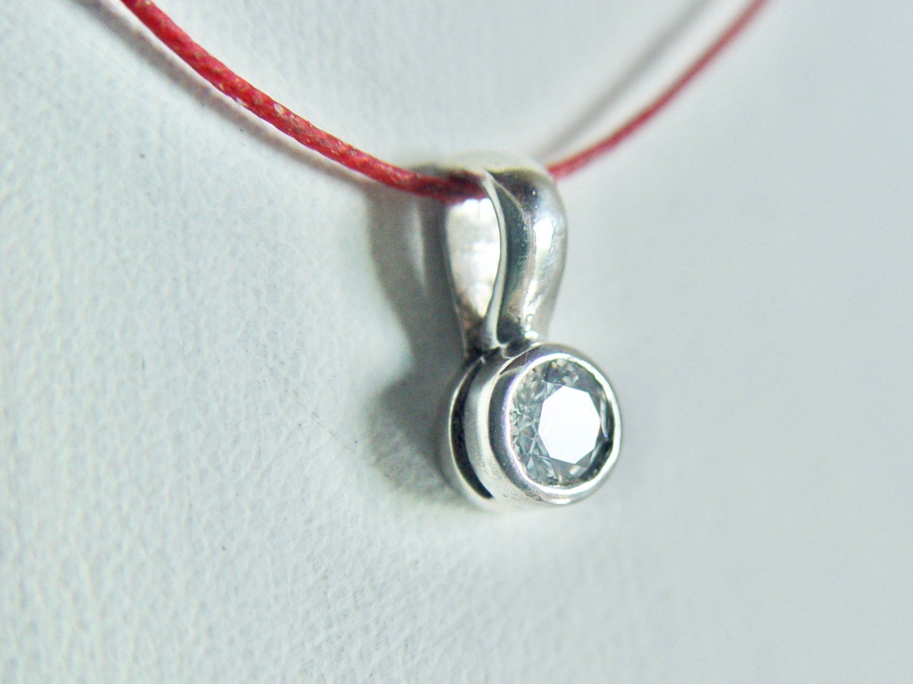 Anhänger: Anhänger Silber 925 mit Zirkonia – Gebraucht aus Henggart von gernli 1