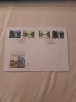 Lettre Suisse-Chine 1998 avec timbres Helvetia rares!