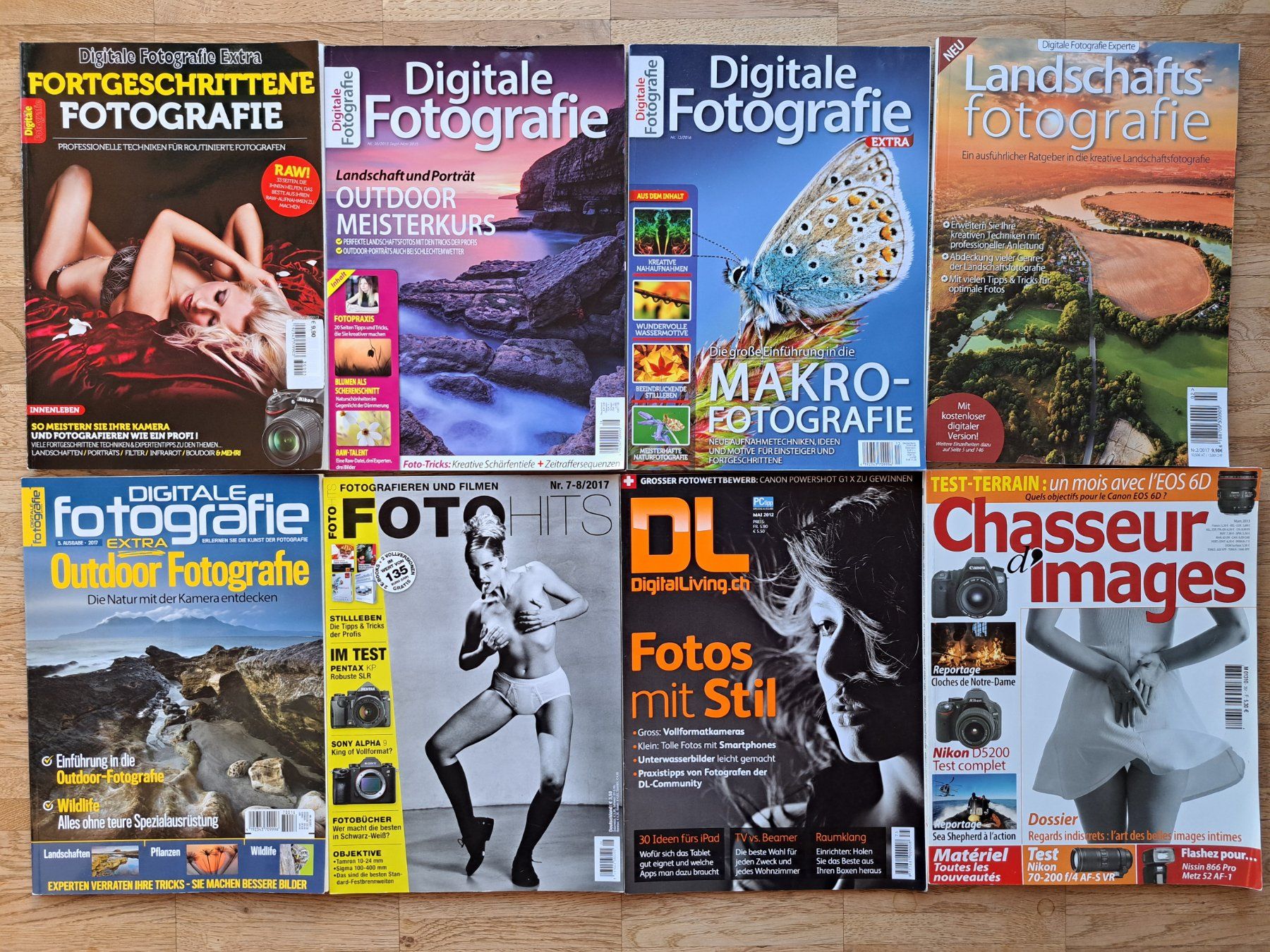 Riviste & Magazine: Fotohefte 2012 - 2018 - Konvolut 9 Hefte – Usato da Zwingen venduto da Tigertimmi