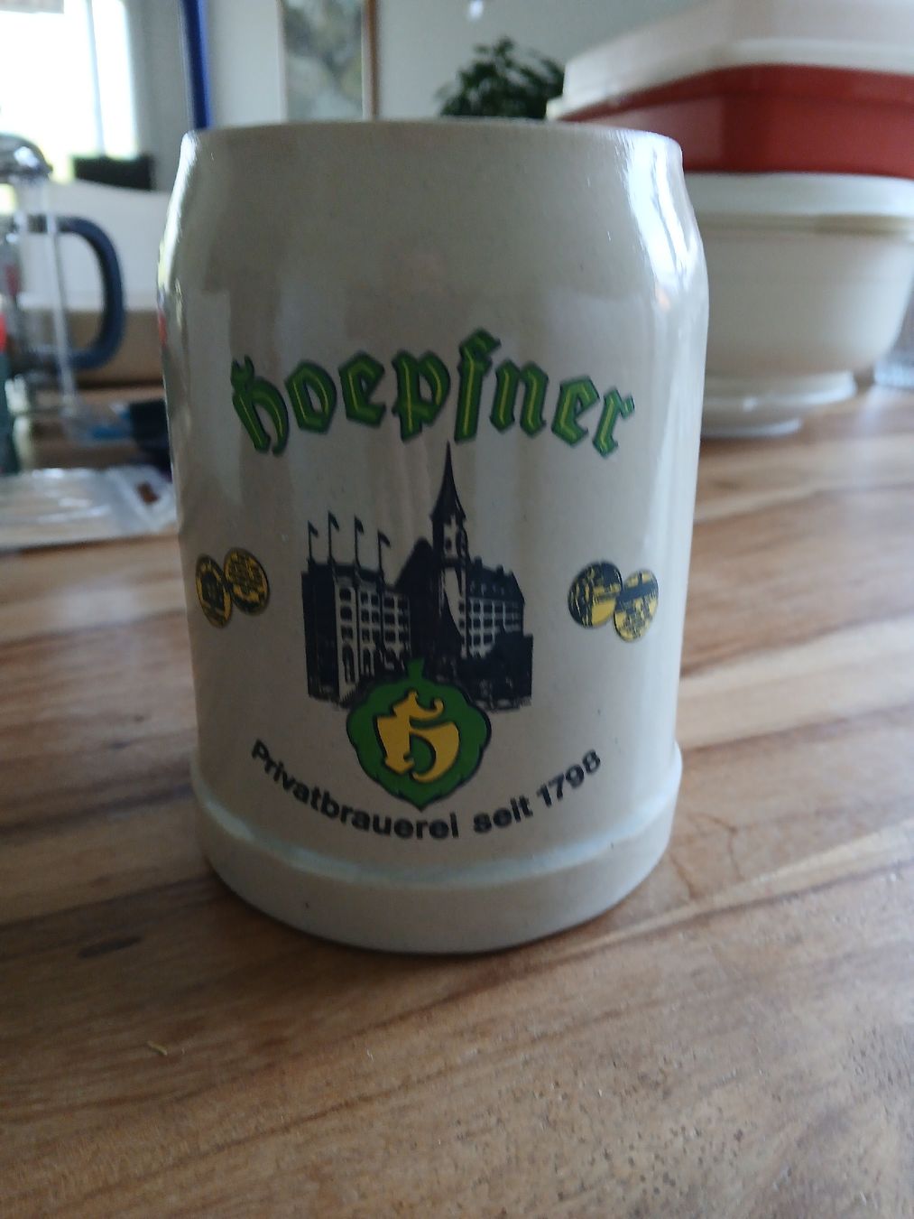 Gläser: Original Hoepfner Beer Stein Germany – Gebraucht aus Dübendorf von rol_fm6d 1