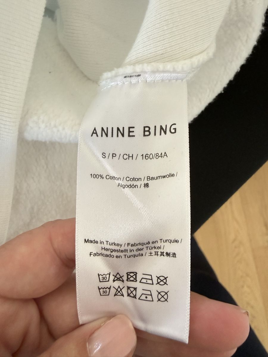 Anine Bing Maglioni & Felpe: Anine Bing Sweatshirt Weiss Grösse S – Nuovo (secondo la descrizione) da St. Gallen venduto da Frickmoser 3