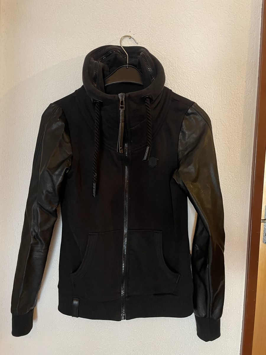 Naketano Giacche: Naketano Damen Jacke mit Lederimitat – Usato da Zermatt venduto da mar_f9v6