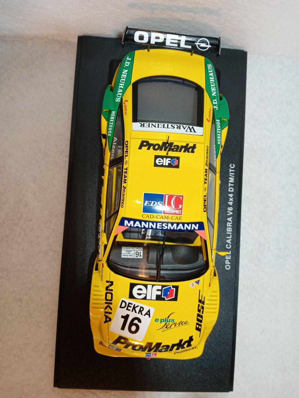 Opel Modellini d'auto: Opel Calibra V6 4x4 DTM/ ITC – Nuovo e nell'imballaggio originale da Huttwil venduto da Secondtrain 7