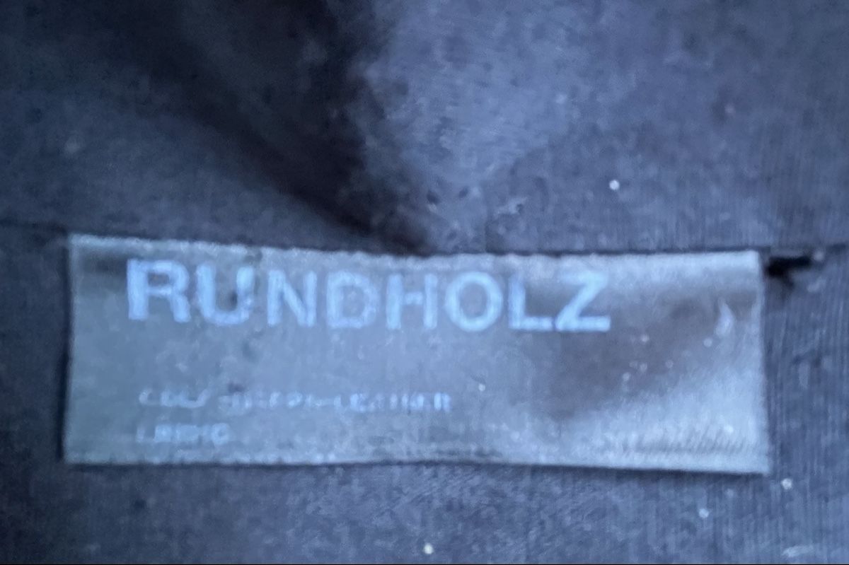 Rundholz Giacche: Rundholz Lederjacke onesize schwarz  – Usato da Heerbrugg venduto da sputnik09 6