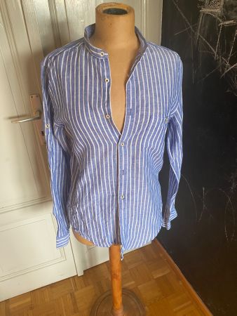 Zara Man (Halb-)Leinenhemd