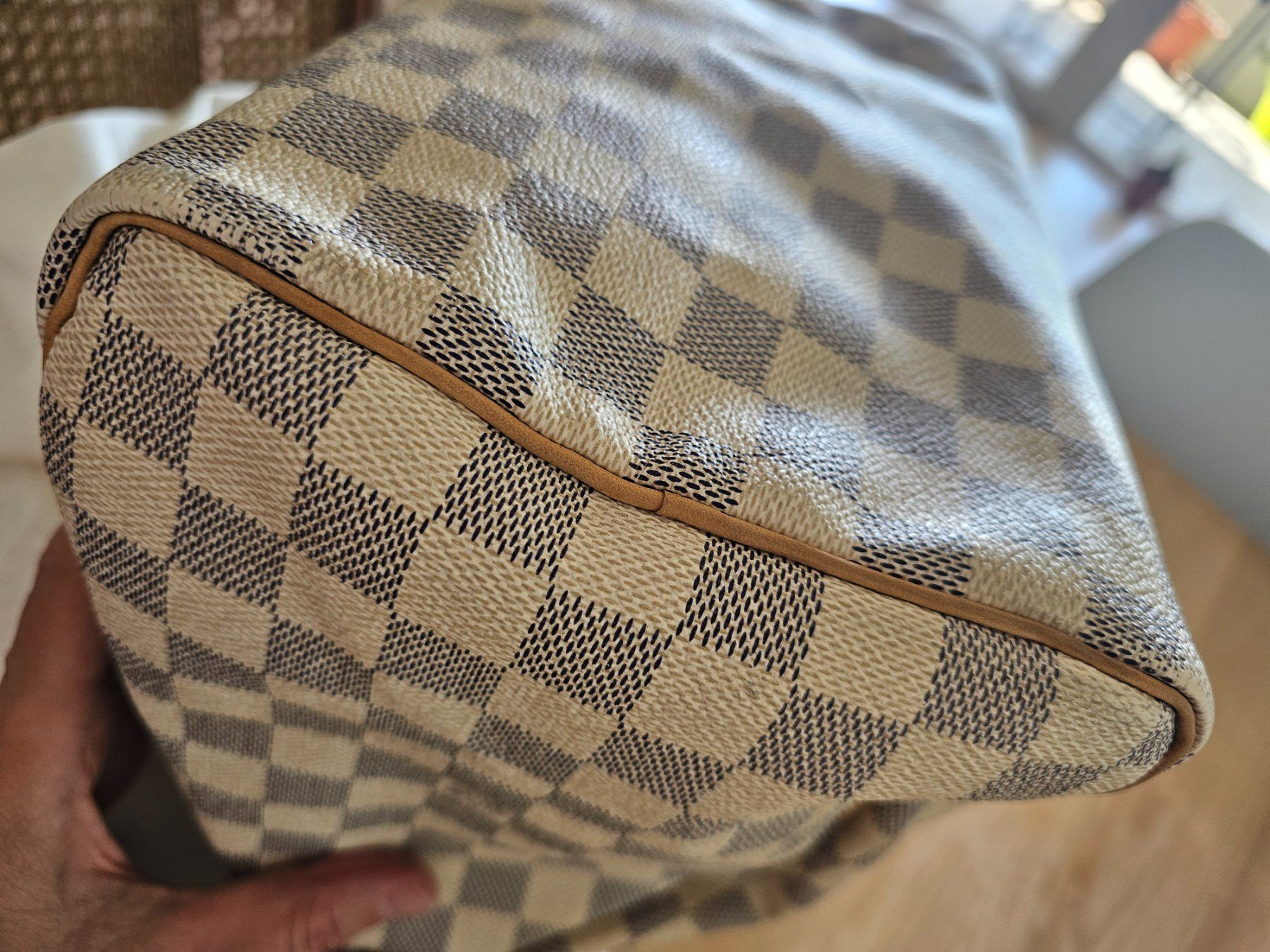 Louis Vuitton Borse da donna: Louis Vuitton Speedy Damier Azur 30 – Usato da Dottikon venduto da Chicca_73 8