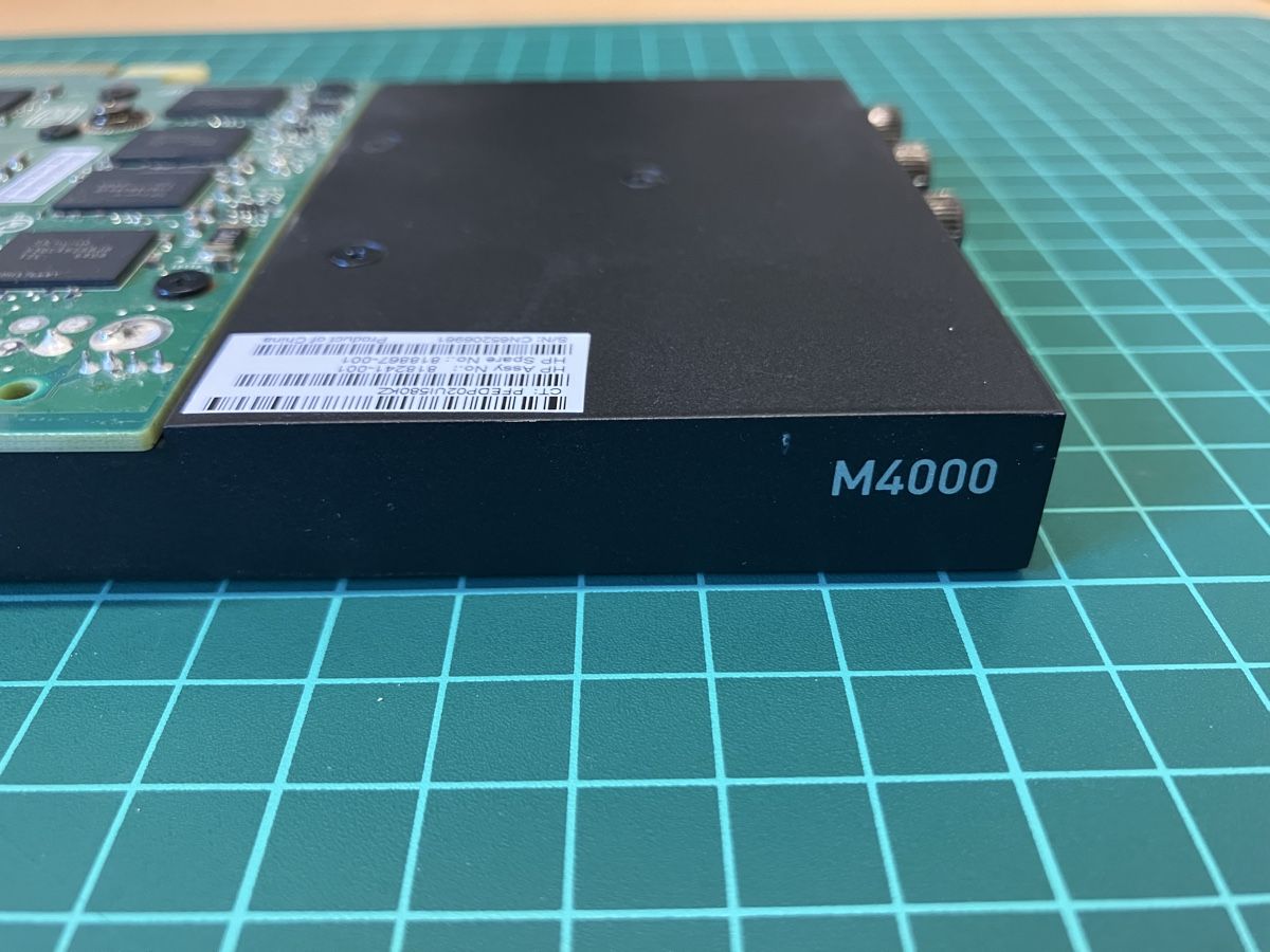 Nvidia Schede grafiche: Grafikkarte NVIDIA Quadro M4000 8GB – Usato da Uster venduto da Piedro 2