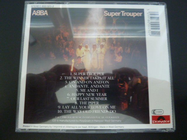 CDs: ABBA - Super trouper – D'occasion à Au ZH par sikoku 2