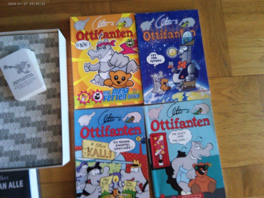 Fumetti: Ottis Ottifanten Spiel..COMIC & Bûcher Set: OTTO WALKES!!! – Usato da Volketswil venduto da nemo2000 3