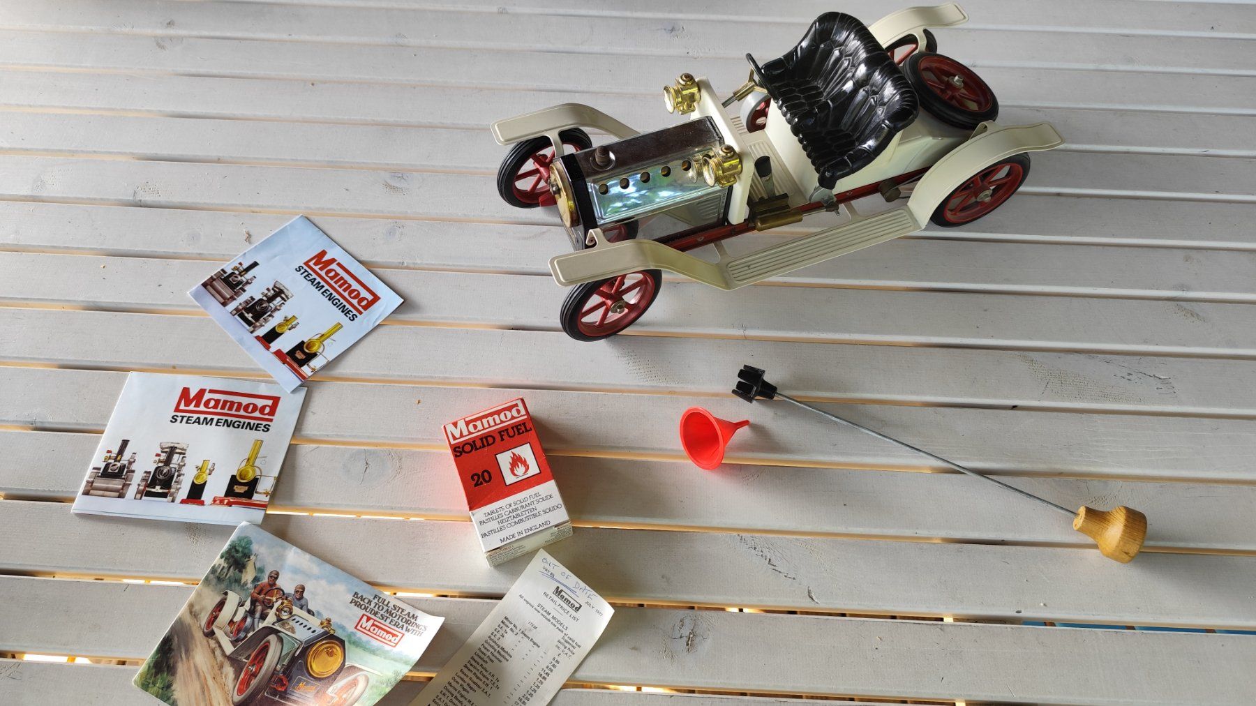 Modellini d'auto: Mamod Dampfauto Steam Roadster – Usato da Horw venduto da Marabu111 3