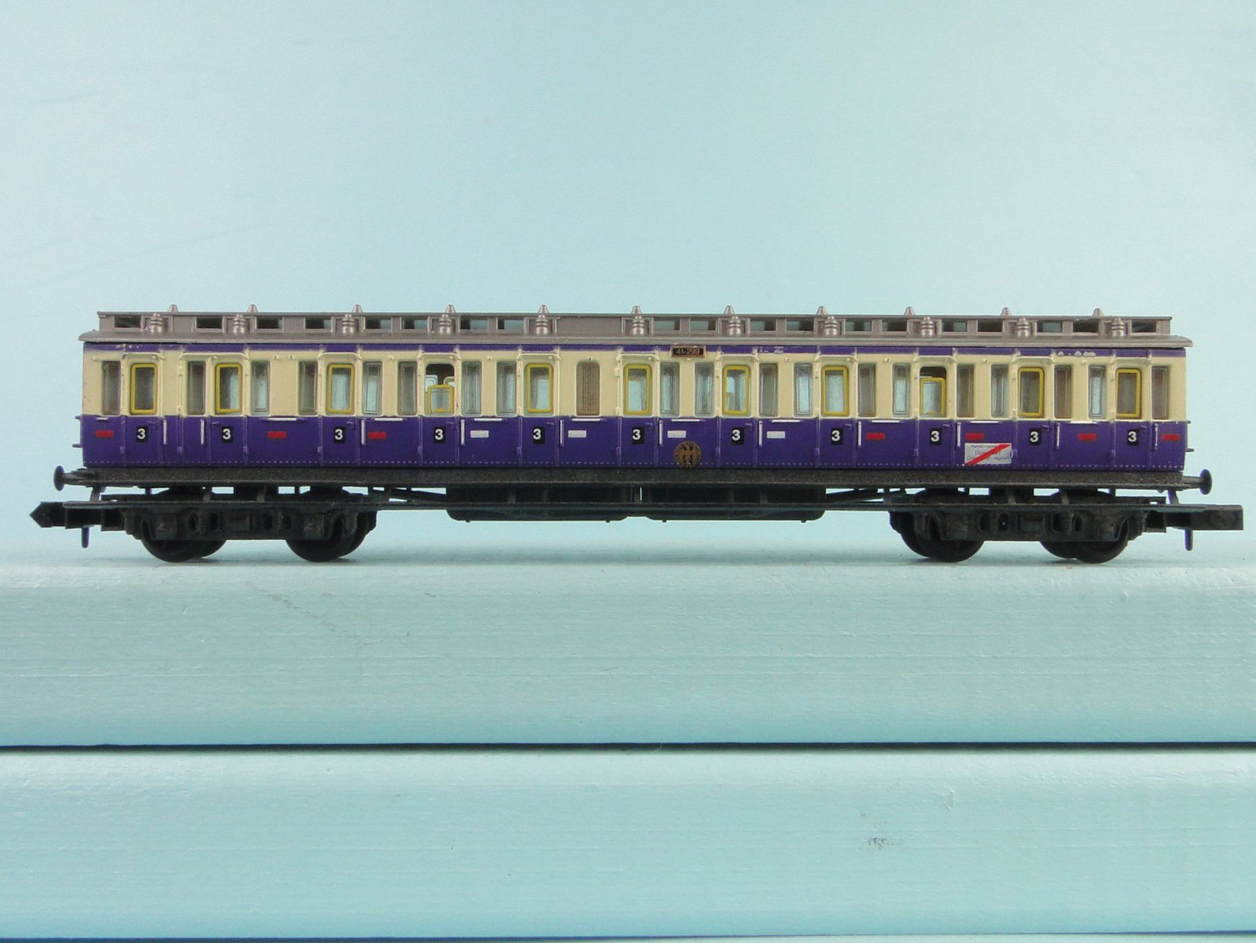 Arnold Modellini di ferrovie: Arnold 3395 Spur N Abteilwagen 3 Kl. – Usato da Bülach venduto da Albitrain 2