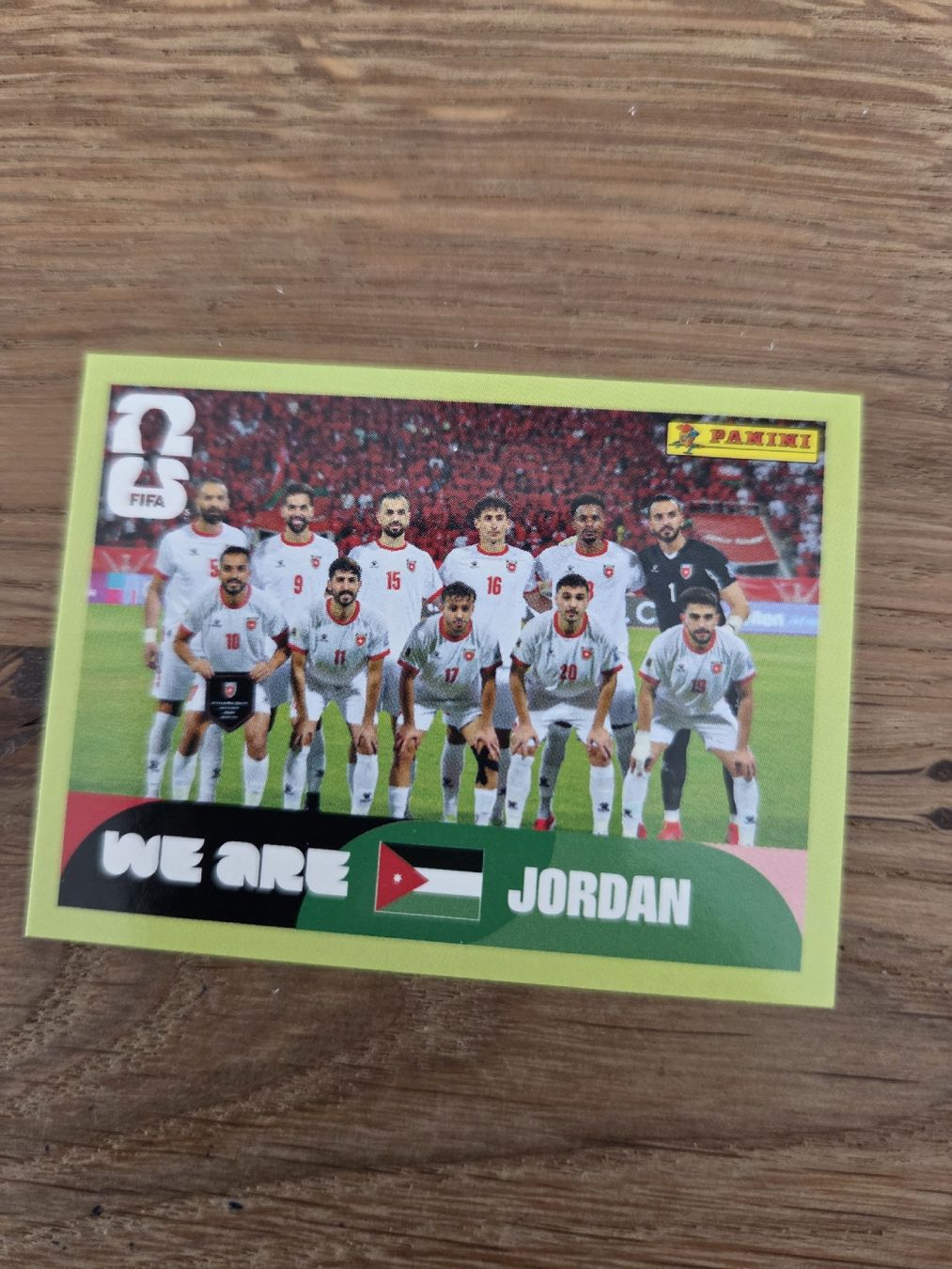 Panini Carte collezionabili: Panini Sticker 2026 JOR 13 – Nuovo (secondo la descrizione) da Luzern venduto da .Skylake.