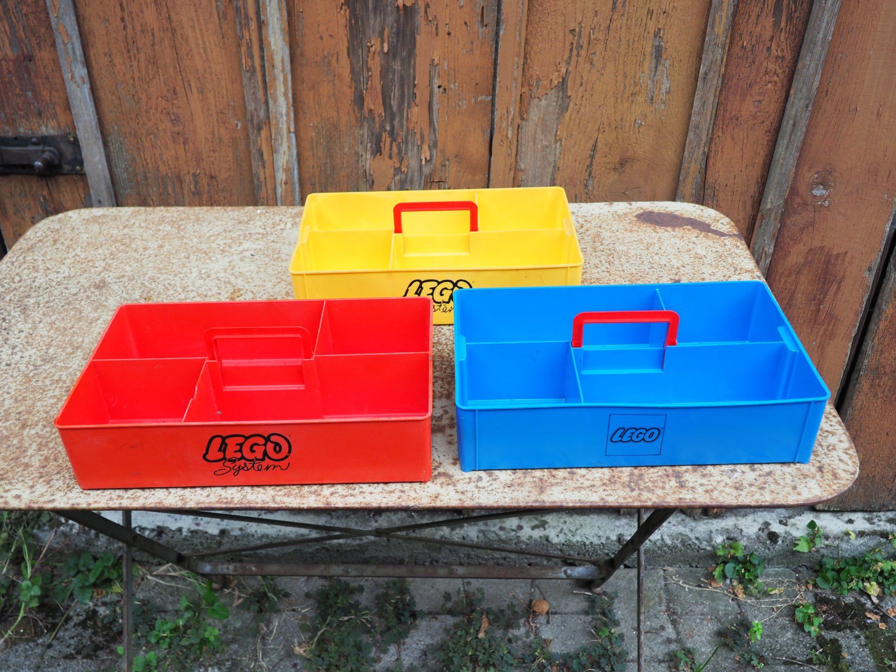Lego Kit di costruzioni: Lego System Sortierboxen, 3 Stk – Usato da Schänis venduto da Wewu