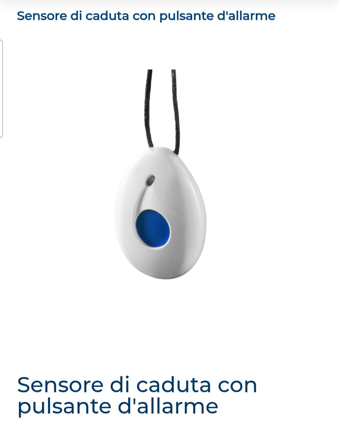 SmartLife Care Sistemi d'allarme: Fallsensor mit Alarmtaste – Nuovo e nell'imballaggio originale da Lugano venduto da Montarina 4