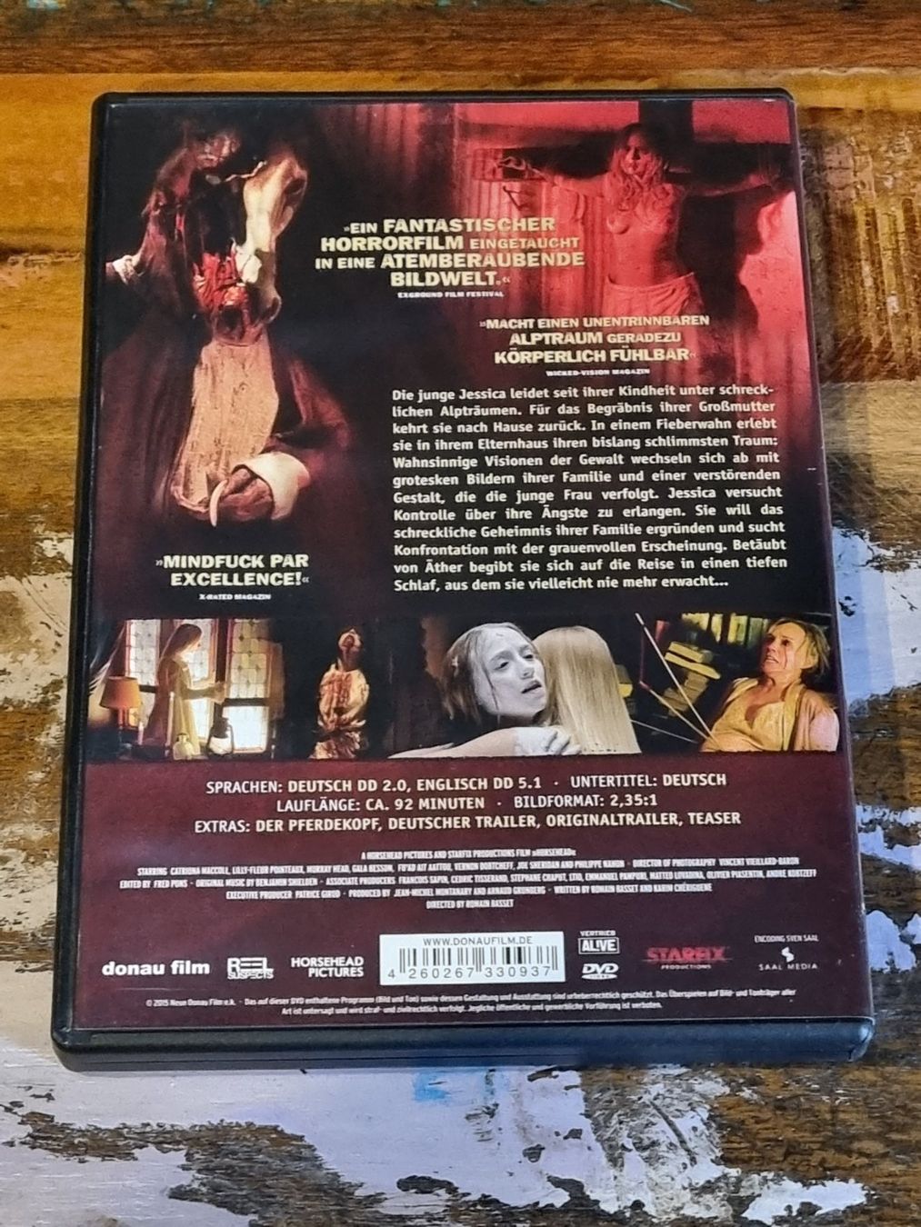 Tutti i DVDs: Horsehead, DVD Horror – Usato da Winterthur venduto da Belzarek 1