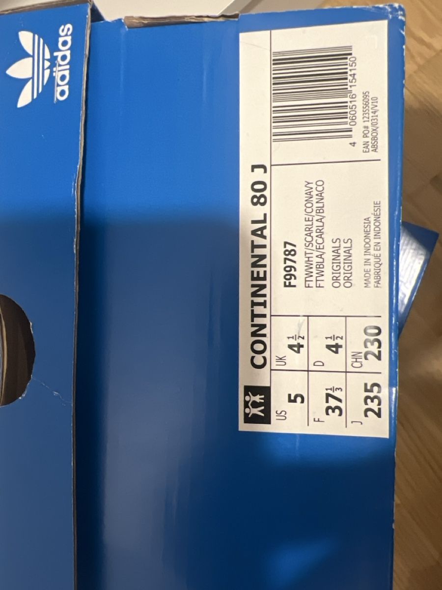 Adidas Scarpe da uomo: Adidas Continental 80 - J Sneakers Size 37.5 – Nuovo e nell'imballaggio originale da Zürich venduto da LovedLooks 1
