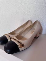 CHANEL TWO-TONE PUMPS SIZE 40