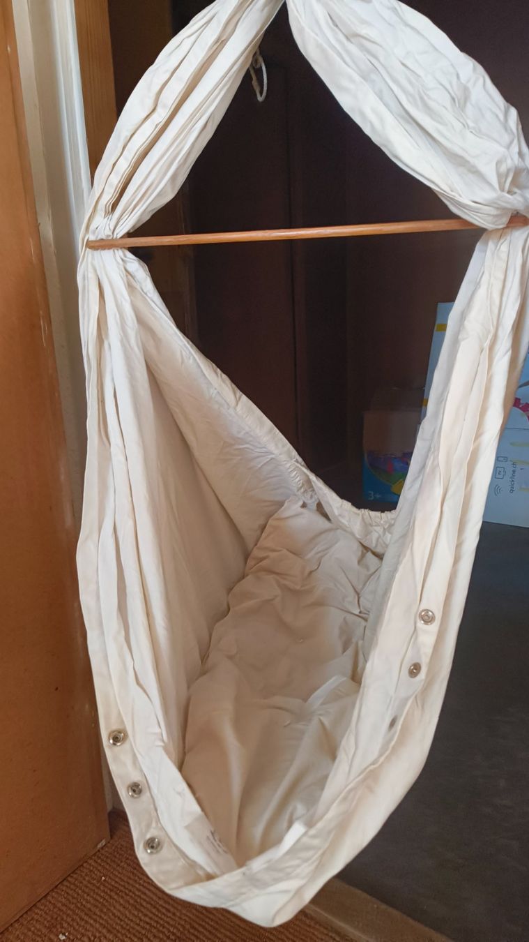 Sdraiette & Sdraiette a dondolo: Dondolo - Federwiege – Usato da Langenthal venduto da Bamboocha3 1