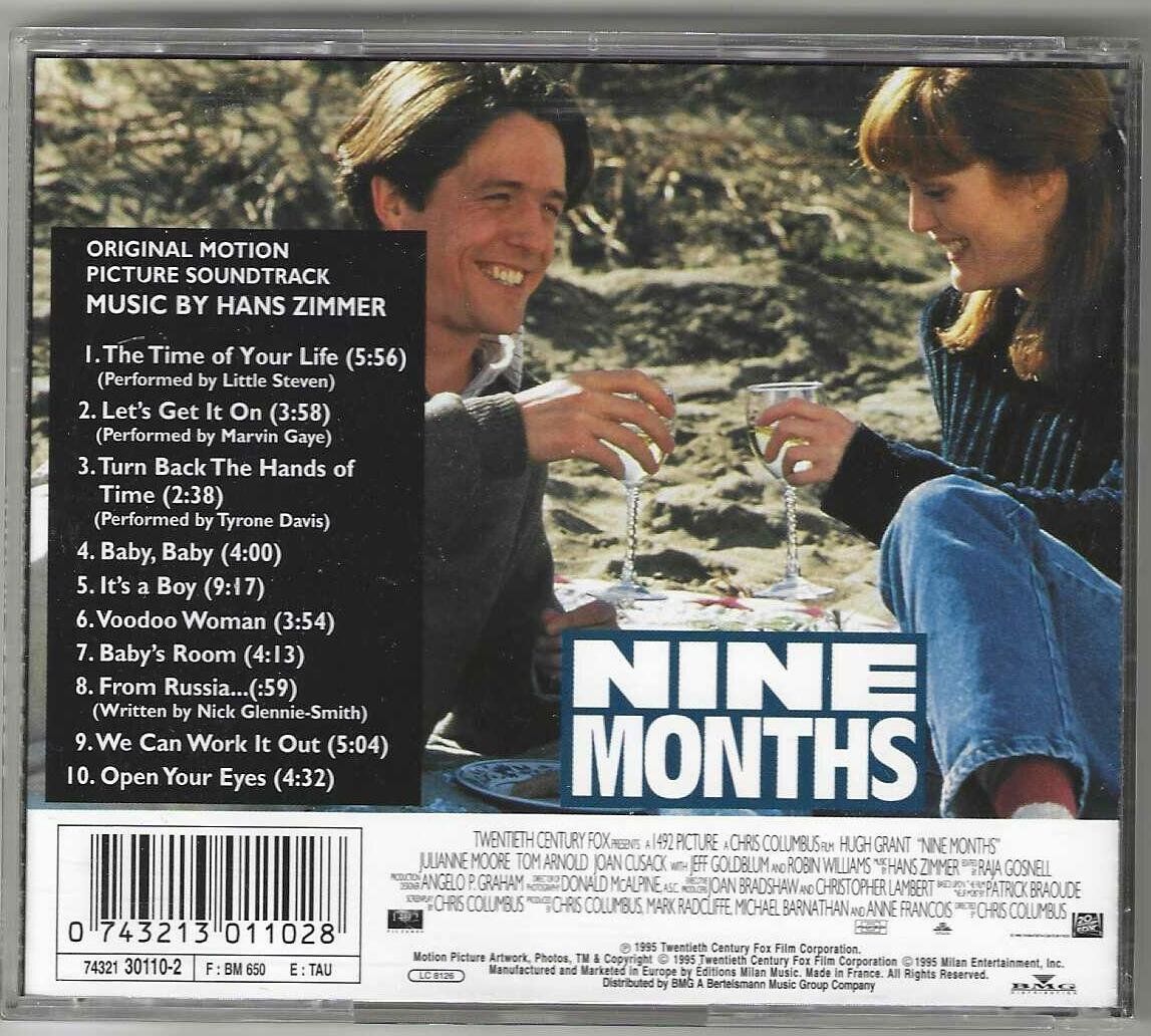 CDs: Hans Zimmer – Nine Months – Gebraucht aus Genève von CDLPBookS 1