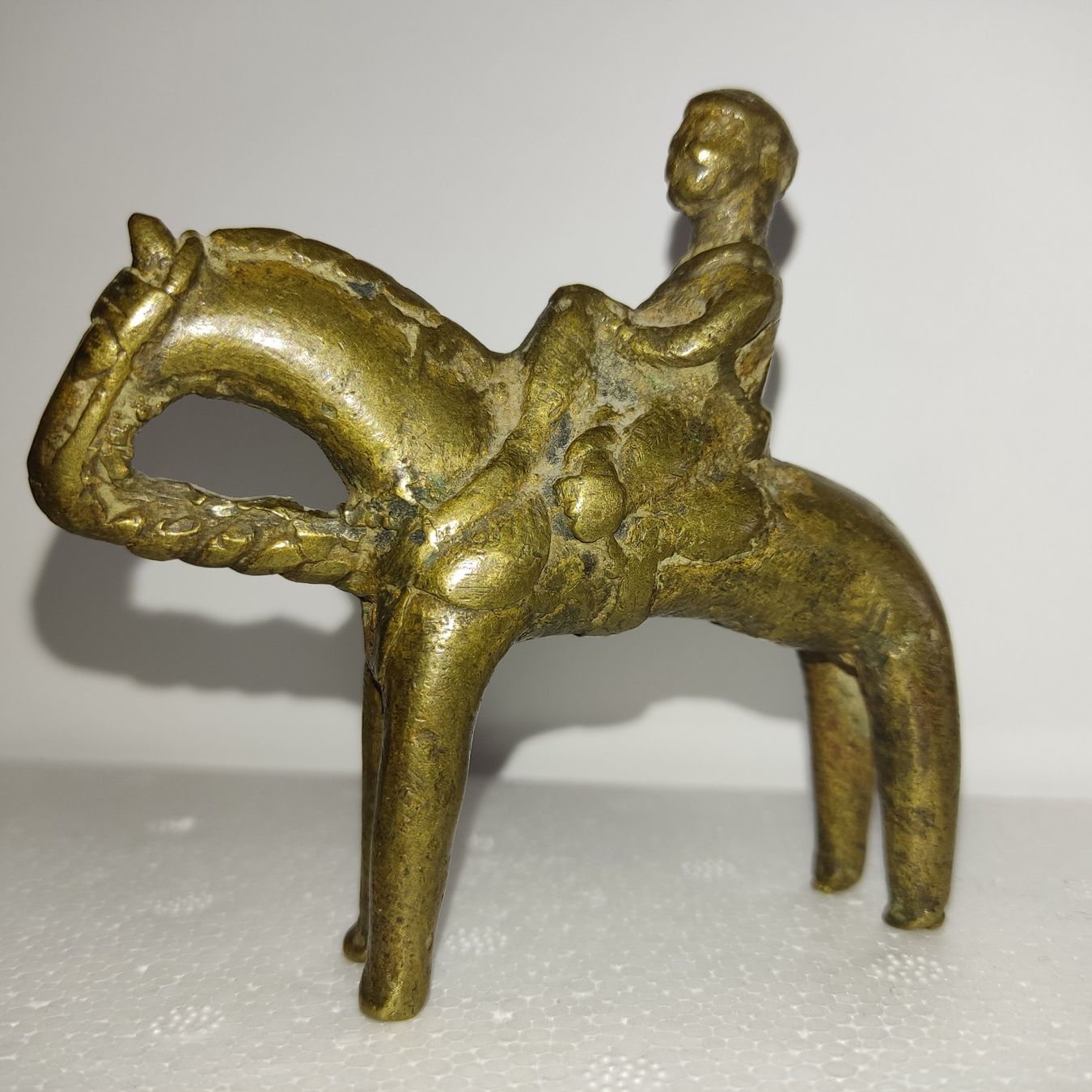 Statuette: Dogon Reiter Figur, ca. 9x9 cm – Usato da Rieden SG venduto da res1291 4