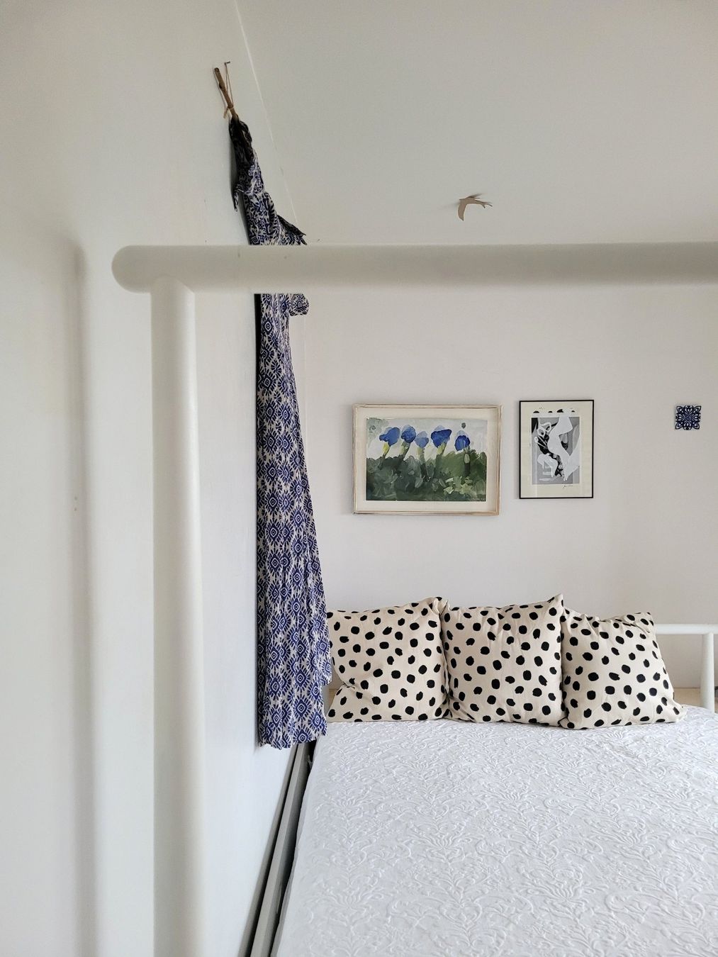 IKEA Queen Bett GJÖRA, weiss lackiert 160 X 200 cm (D'occasion) à