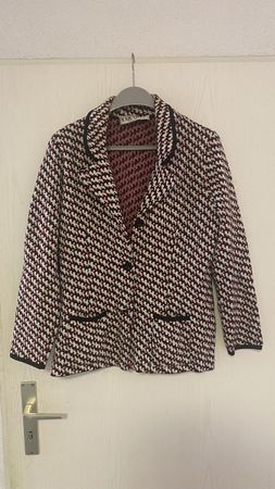 Damen Jacke Cocoon Grösse 42 Karomuster guter Zustand