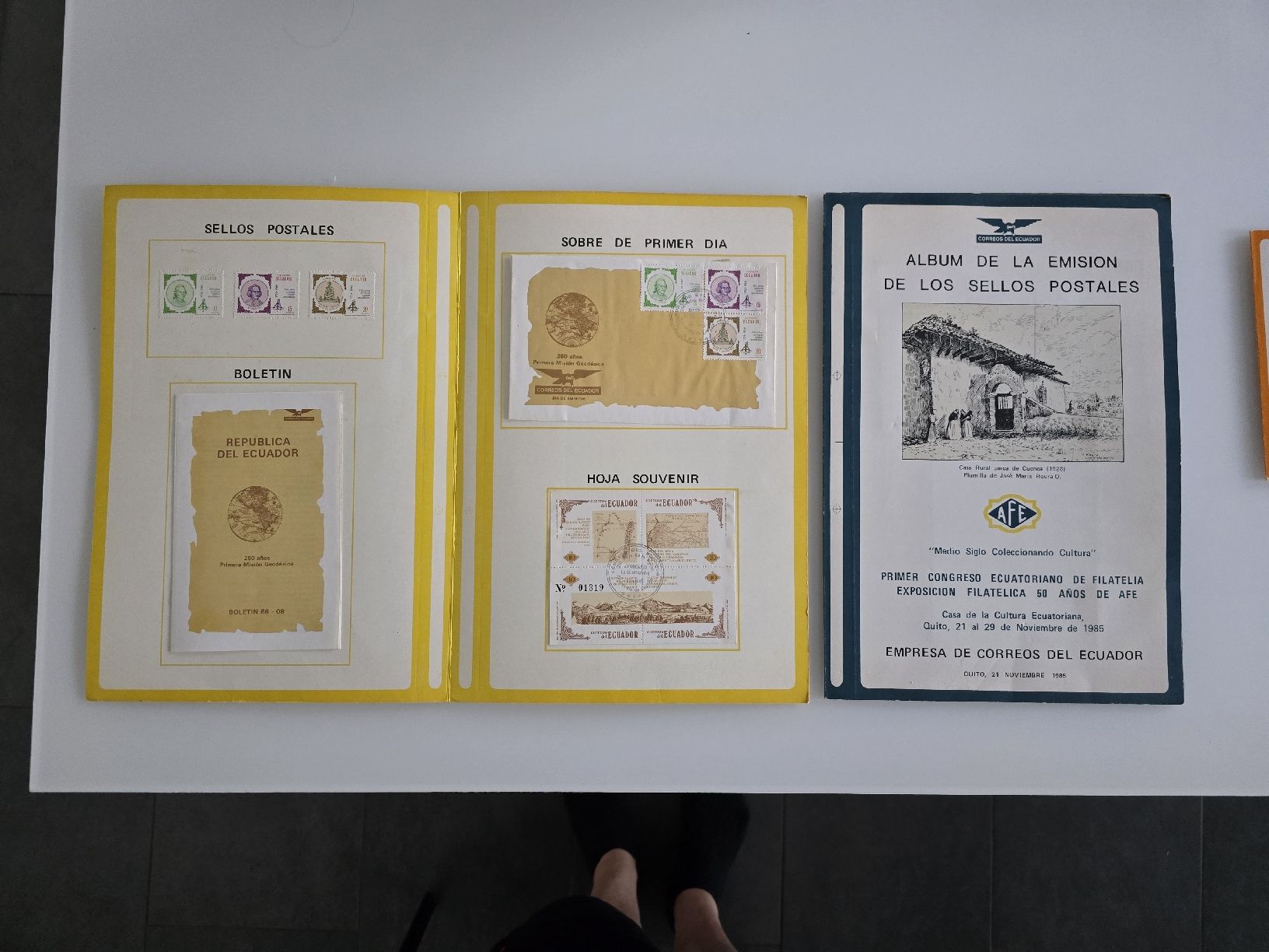 Alle Briefmarken: Ecuador Briefmarken-Set – Gebraucht aus Cugnasco von FuoriTutto