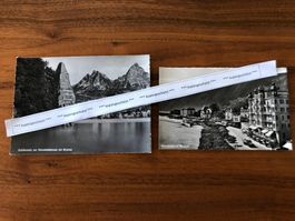 Schillerstein und Brunnen alt Rarität AK