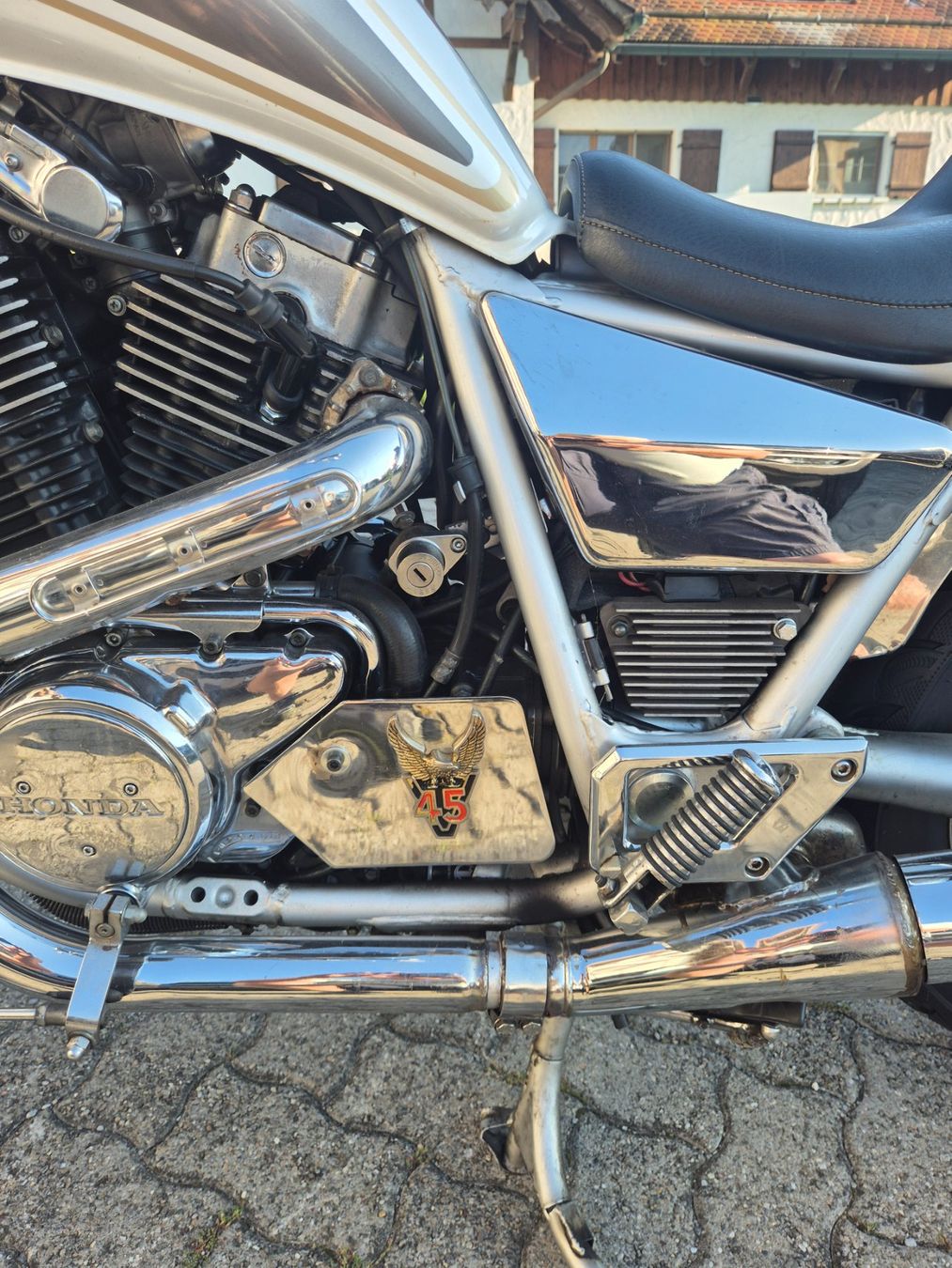 Honda Chopper: Honda VT 750 Custom - Winter-PREISUPDATE!! – Gebraucht aus Thundorf von YAK7070 3
