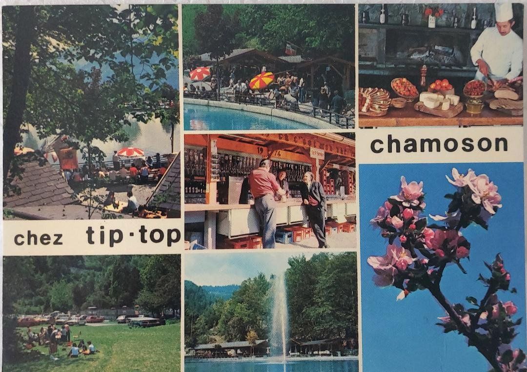 Ansichtskarten: CHAMOSSON - La Colline-aux-Oiseaux chez Tip-Top (a) – Gebraucht aus Delémont von Domdom1