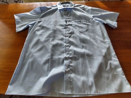 James & Nicholson XXL Hellblaues Sommerhemd - Top!