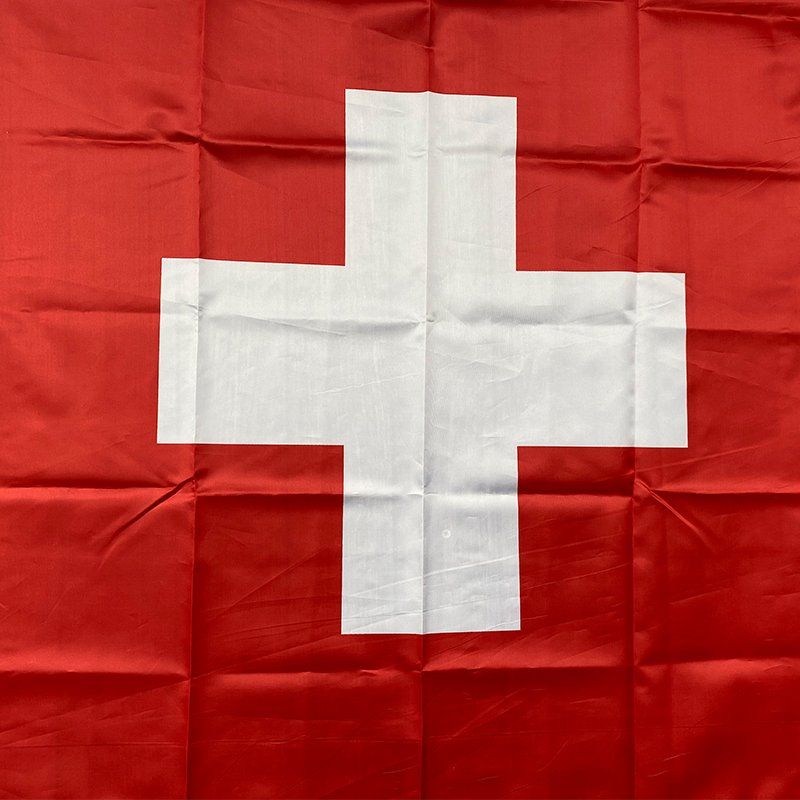 Bandiere: ✅ NEU Schweizer Flagge Rechteckig 150x90cm – Nuovo e nell'imballaggio originale da Wittenbach venduto da ChinaSeidenstrasse 4