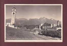 ST. MORITZ - Schiefer Turm - Kulm-Hotel - 1924