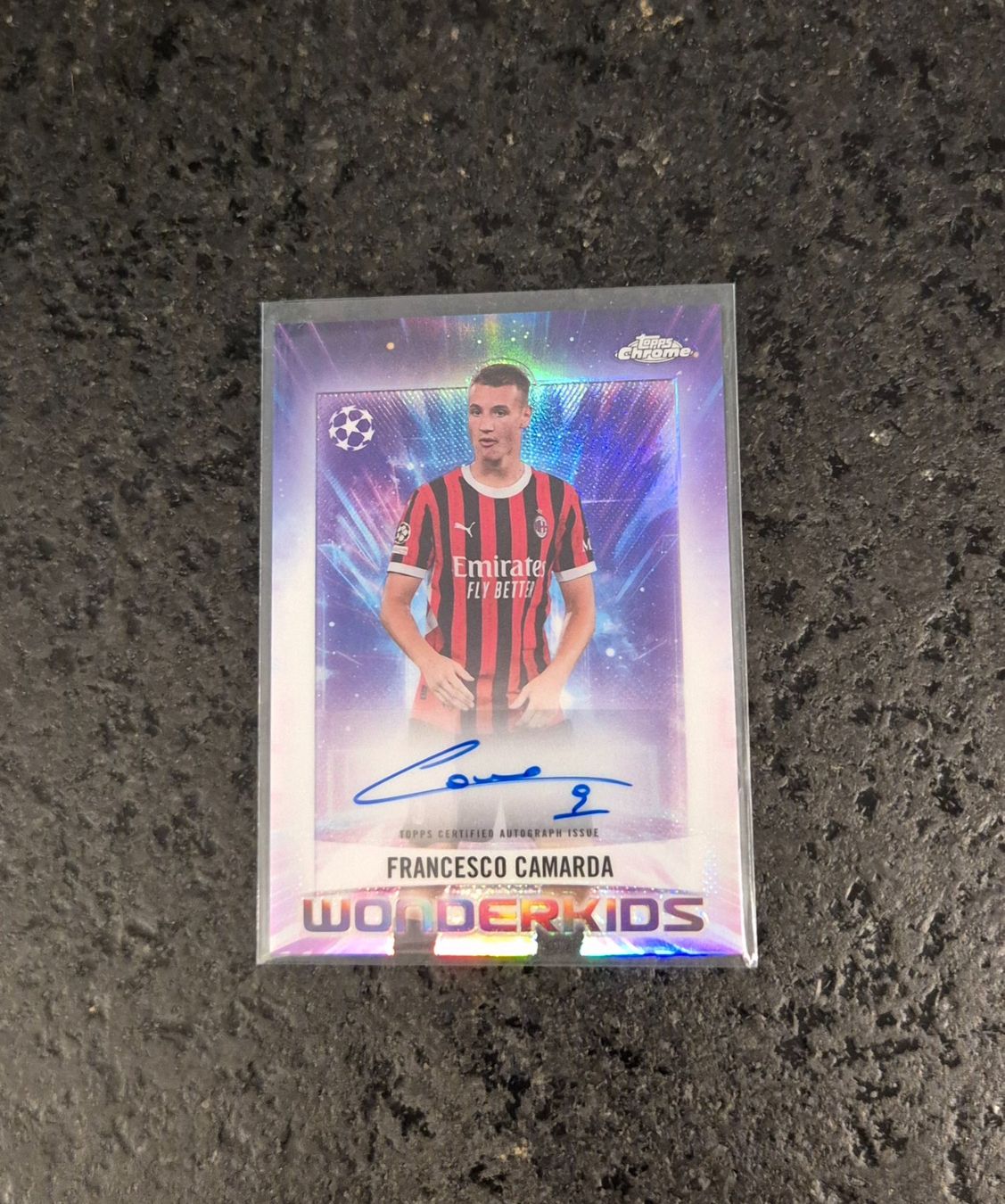 Topps Carte collezionabili: Francesco Camarda Autogramm - AC Milan - Topps – Nuovo (secondo la descrizione) da Burg AG venduto da Danoe