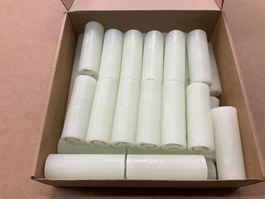 860 Posten Raureifkerzen Ø=5cm H=14cm aus Liquidation