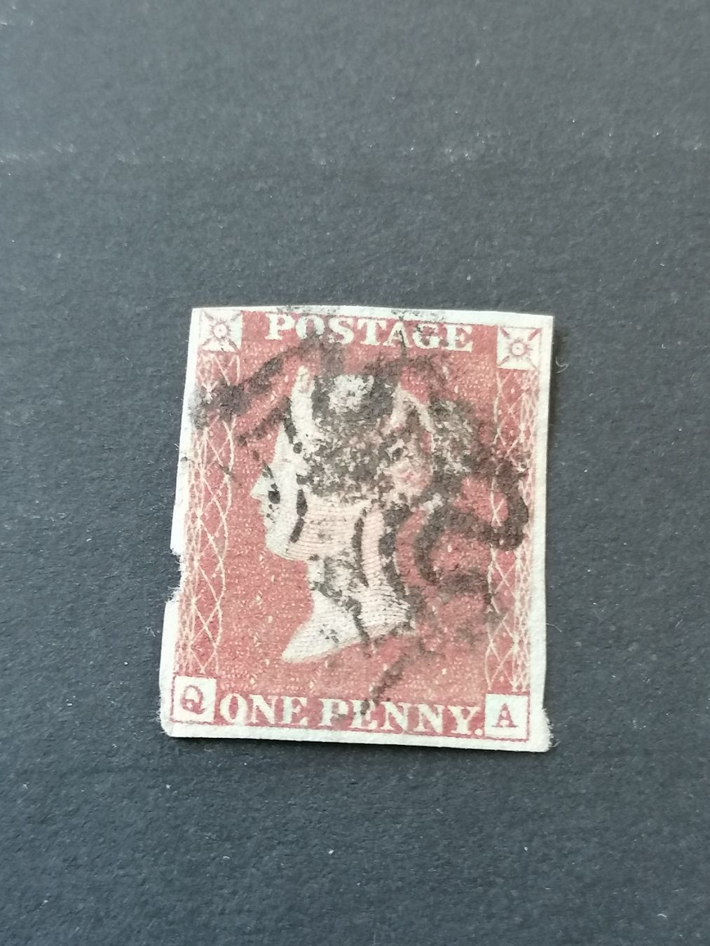 Tutti i francobolli: One Penny red 1841  – Usato da Happerswil venduto da tschergi