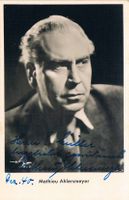 Mathieu Ahlersmeyer 1896-1979 Autogramm signiert Foto 9x14cm
