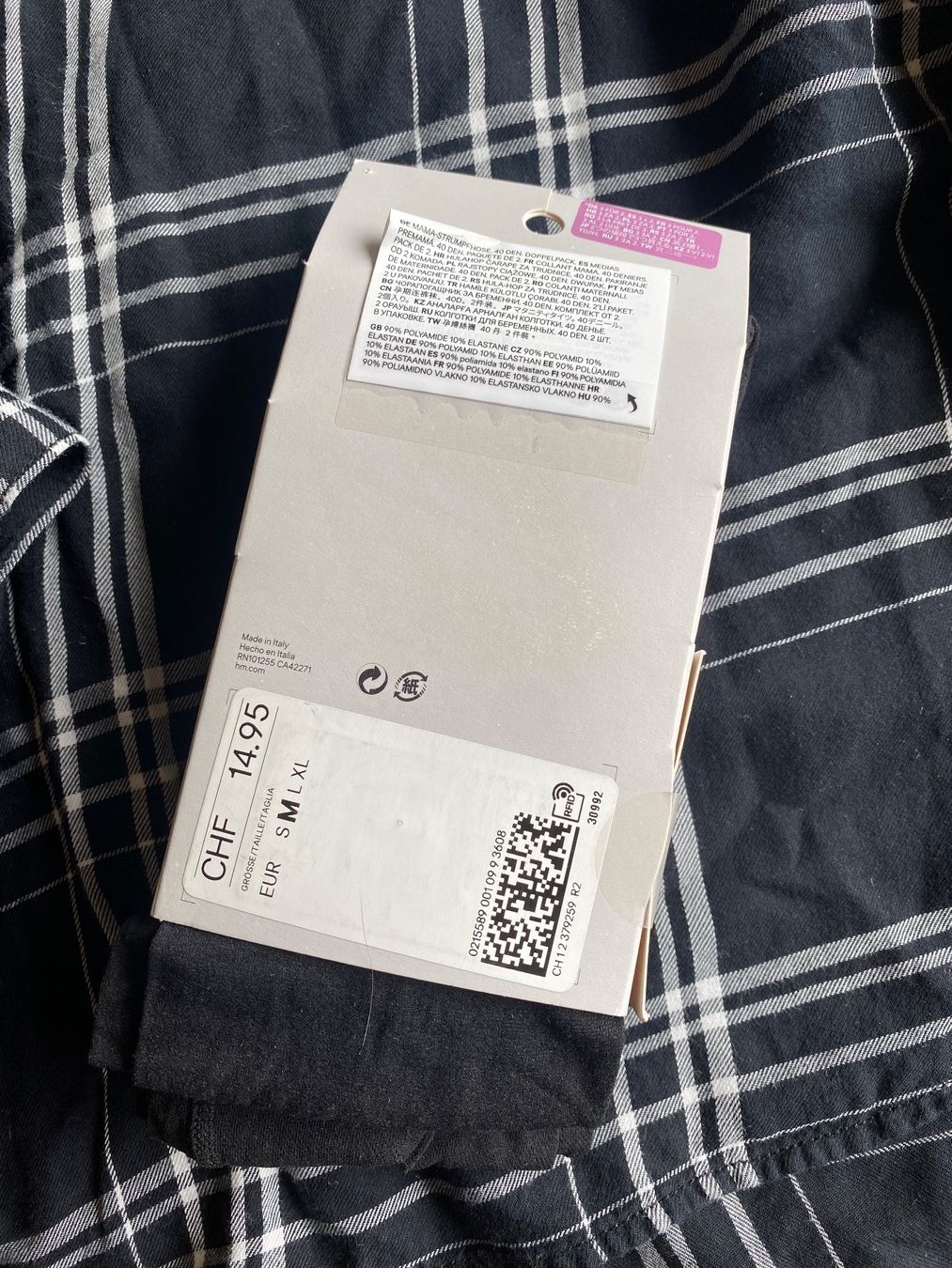 H&M Lotti di vestiti: Schwangerschaftsbluse M mit 2 Strumpfhosen – Nuovo (secondo la descrizione) da Schaffhausen venduto da lauralala123 3
