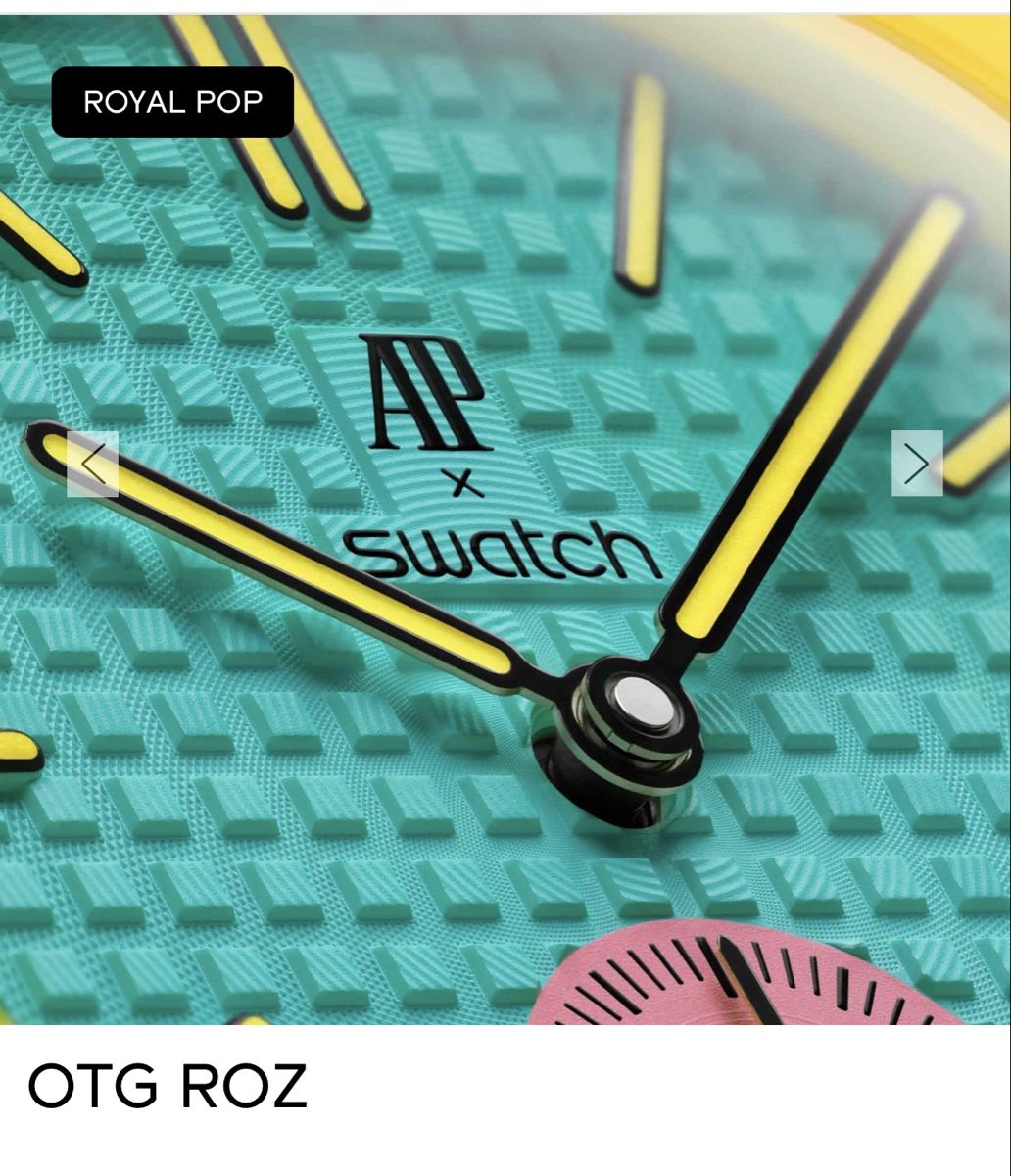 Swatch Orologi: Swatch x AP OTG ROZ ab 1.- – Nuovo e nell'imballaggio originale da Zürich venduto da PRIMEPRIMO 2
