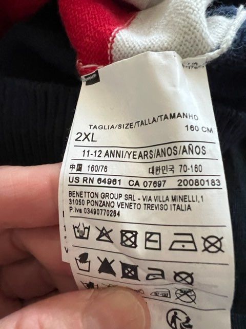 Benetton Maglioni & Felpe: Benetton Pullover Gr. 158 – Usato da Wabern venduto da adamovski 3