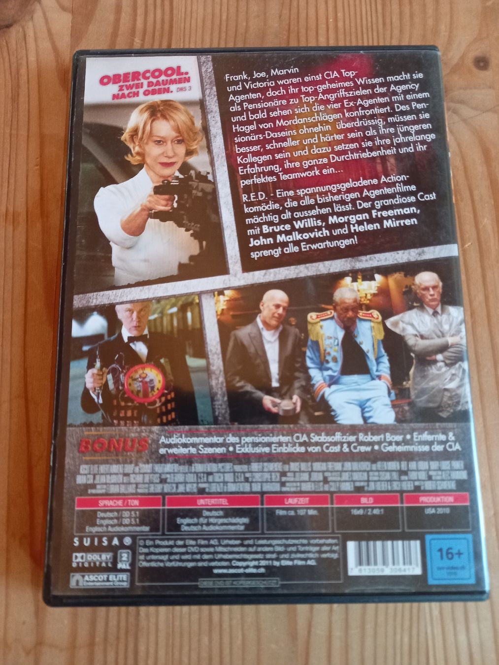 Tutti i DVDs: Red mit Bruce Willis und Morgan Freeman – Usato da Langenthal venduto da noa_9wcy 1