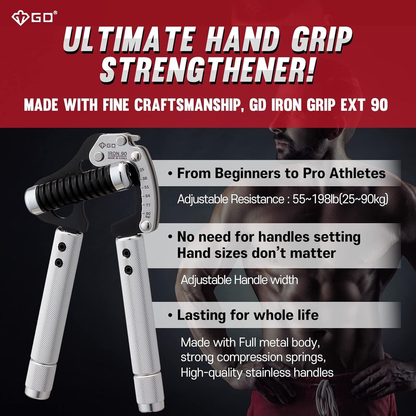 Hometrainer: Hand Trainer Anpassbar 25 - 90 kg – Usato da Ittigen venduto da Ra_ 1