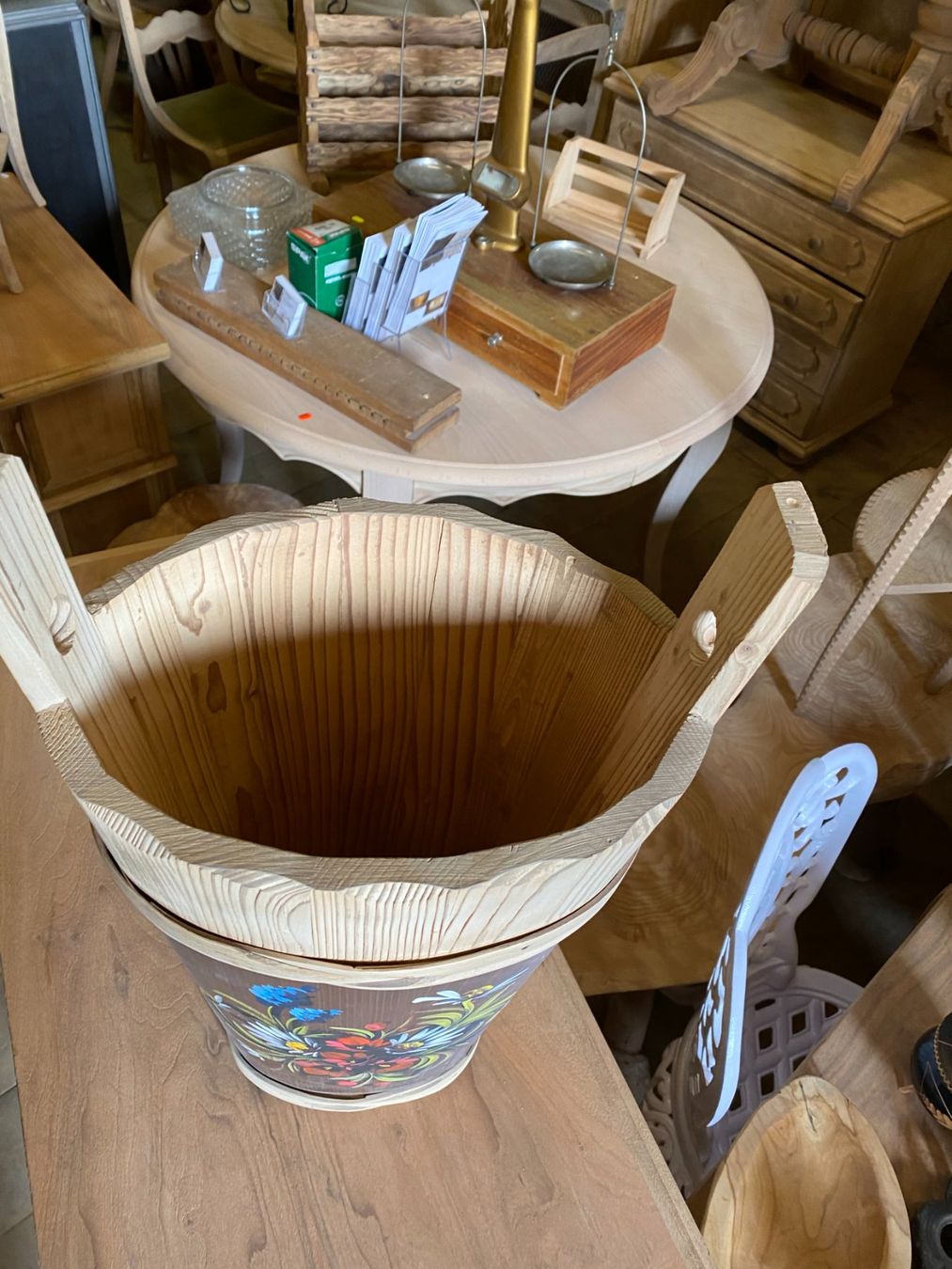 Articoli in legno: ART 147-H Porte parapluie sablé – Usato da Pont-La-Ville venduto da BCMGLEAL 1