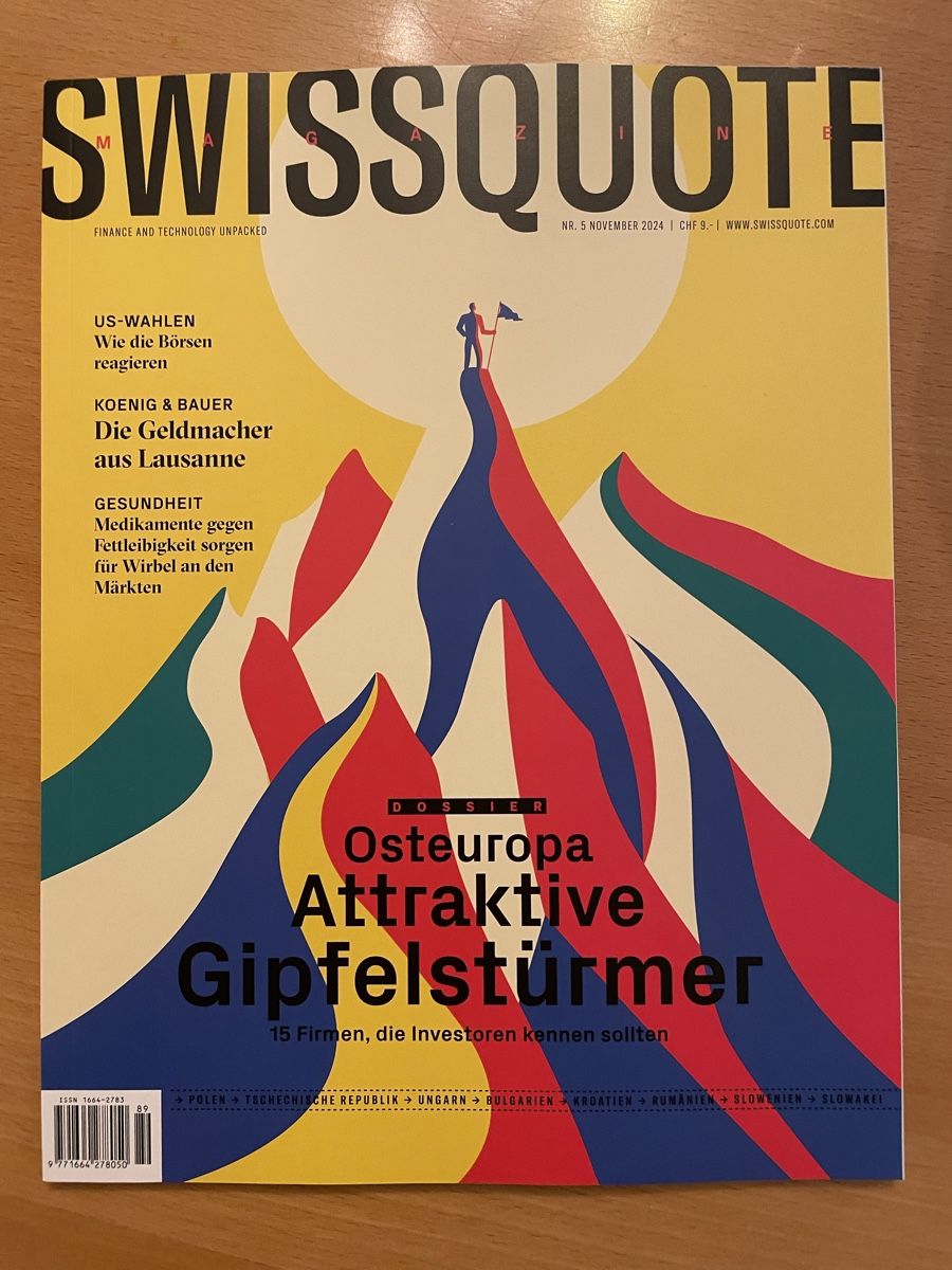 Riviste & Magazine: Magazin Swissquote – Nuovo (secondo la descrizione) da Buchs SG venduto da Fee-1992