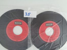 10 Vinyl Singles – 4x Les Humphries 4x M.Schanze 2x Monkees