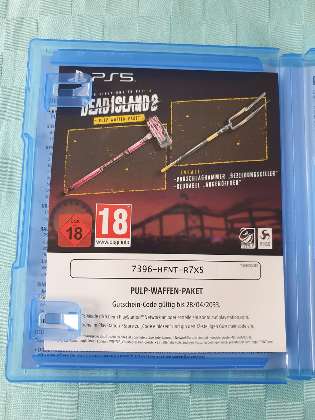 Spiele: PlayStation 5 DEAD ISLAND 2 PULP EDITION – Gebraucht aus Mörschwil von spirspi 4