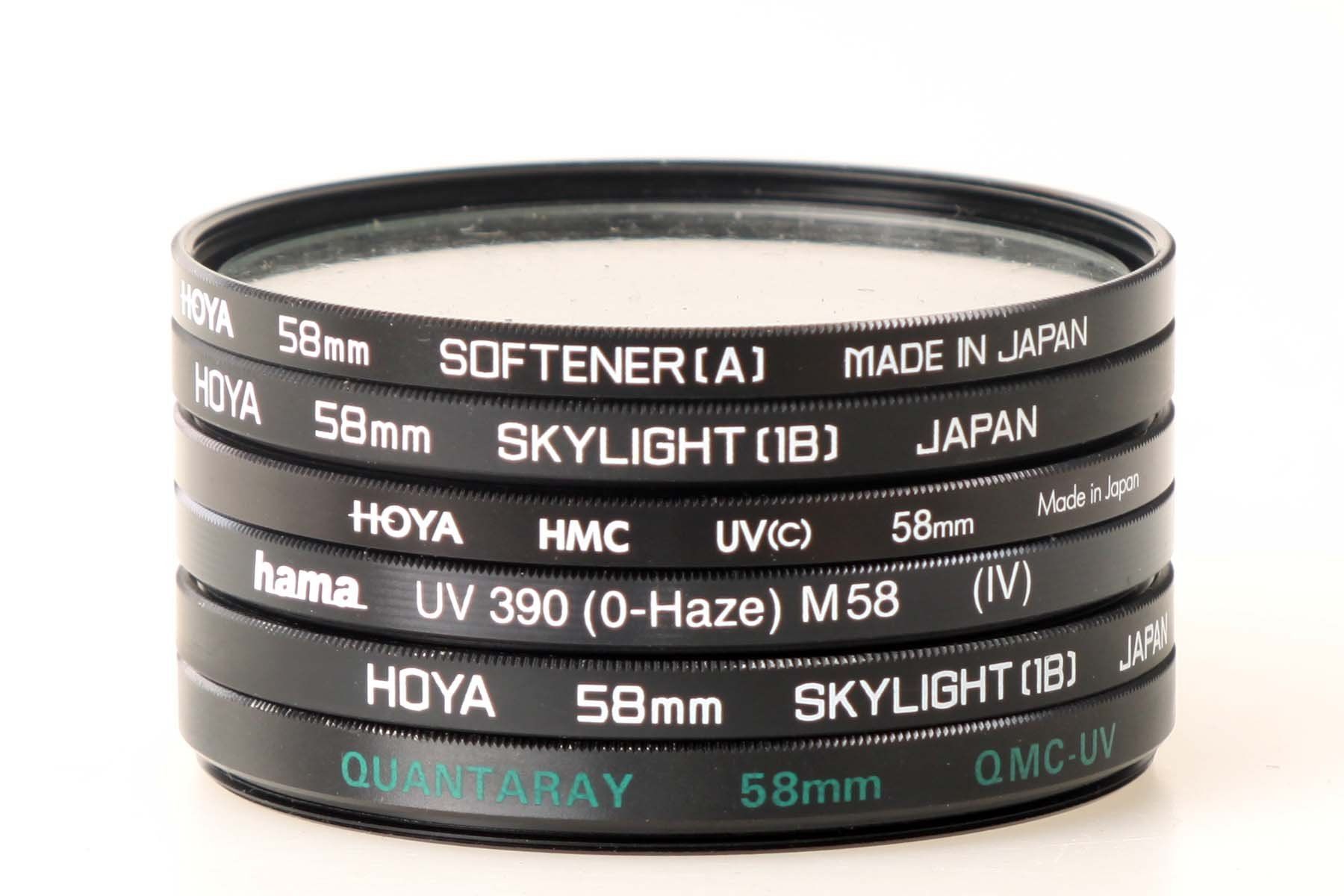 Filtres: 6 Filter 58mm, gebraut aber einwandfrei – D'occasion à Jona par Sandy31