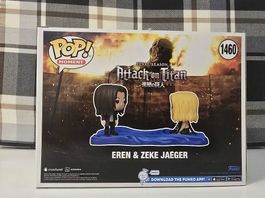Funko pop L'attaque des Titans Eren & Zeke